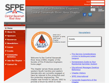 Tablet Screenshot of csra-sfpe.org